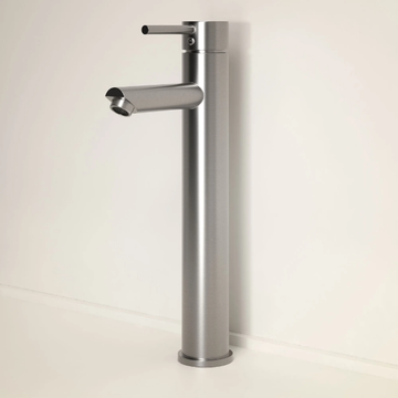 LUXE - High countertop single handle washbasin mixer by LUSSO - view 3
