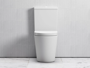 SENZA - Close coupled rimless Floor mounted ceramic toilet by LUSSO - view 2