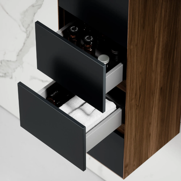 ZOTTO - Wooden bathroom column with drawers by LUSSO - view 3