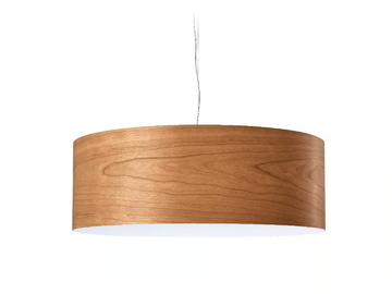 GEA - Handmade wood veneer pendant lamp by LZF - view 2