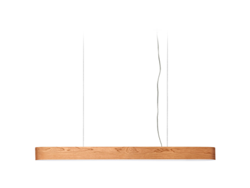 I-CLUB - Handmade wood veneer pendant lamp by LZF - view 2