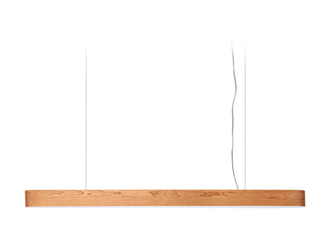 I-CLUB - Handmade wood veneer pendant lamp by LZF - view 3