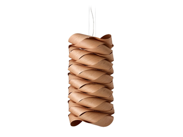 LINK CHAIN - Handmade wood veneer pendant lamp by LZF - view 3