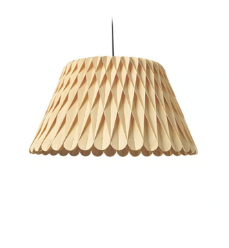 LOLA - Handmade wood veneer pendant lamp by LZF - view 3