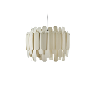 MARUJA - Handmade wood veneer pendant lamp by LZF - view 3