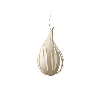 RAINDROP - Handmade wood veneer pendant lamp by LZF - view 3