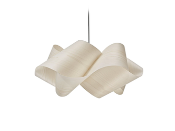SWIRL - Handmade wood veneer pendant lamp by LZF - view 3