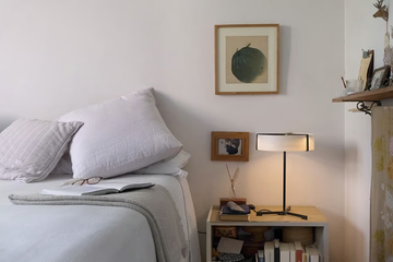 THESIS - Handmade wood veneer and metal table lamp by LZF - view 3