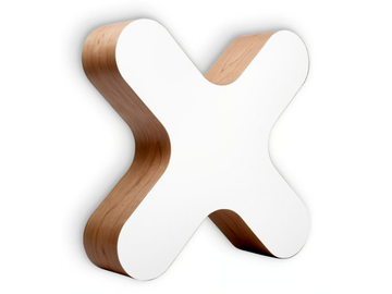 X-CLUB - Wood veneer wall lamp / ceiling lamp by LZF - view 2