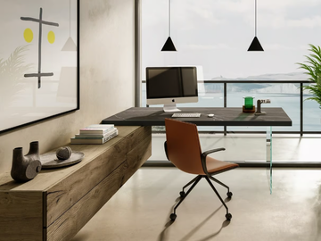 HOME OFFICE 1257 - Sectional writing desk by Lago - view 2