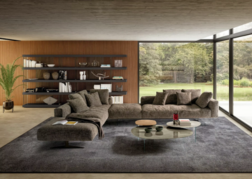 AIR SOFT 1901 - Corner fabric sofa by Lago - view 3