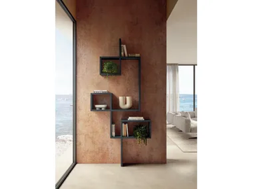 LAGOLINEA - 2637 - Wall-mounted wooden bookcase by Lago - view 2