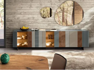 N.O.W. 1382B - Sideboard with integrated lighting by Lago - view 2
