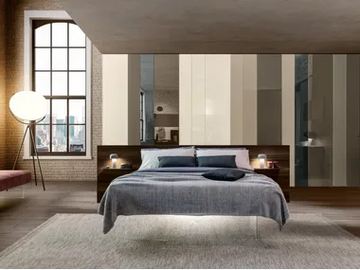 N.O.W. 1166 - Sectional wardrobe by Lago - view 2