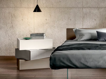 MORGANA - Bedside table with drawers by Lago - view 2