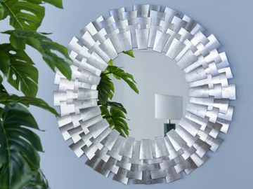 STELLA - Round framed wall-mounted mirror by Lambert - view 2