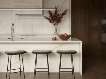 CRISTALLO GOLD LUCIDATO STARLIT - Laminam® wall tiles with marble effect by Laminam - view 2