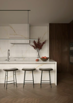 CRISTALLO GOLD LUCIDATO STARLIT - Laminam® wall tiles with marble effect by Laminam - view 3