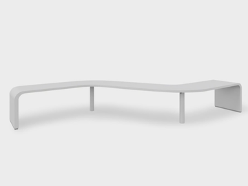 BRUNCH S SHAPE - Rectangular honeycomb table by Lapalma - view 2