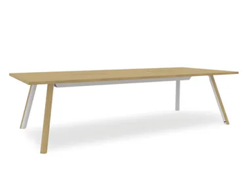 ORI MEETING - Rectangular MDF meeting table with cable management by Lapalma - view 2