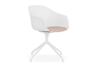 SEELA AC - Trestle-based polypropylene chair with integrated cushion by Lapalma - view 2