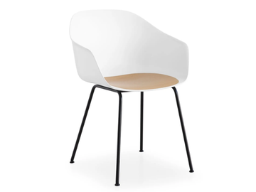 SEELA AC - Polypropylene chair with armrests by Lapalma - view 2