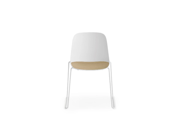 SEELA - Stackable sled base polypropylene chair by Lapalma - view 3