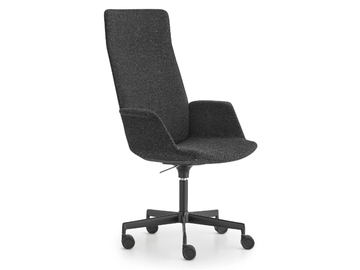 UNO - Height-adjustable fabric office chair by Lapalma - view 3