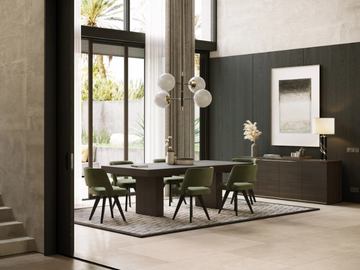 DUANE - Eucalyptus sideboard with doors by Laskasas - view 3