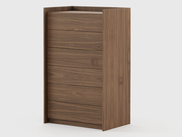 ENDY - Walnut chest of drawers by Laskasas - view 2