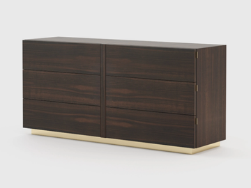 KIRA - Eucalyptus chest of drawers by Laskasas - view 2
