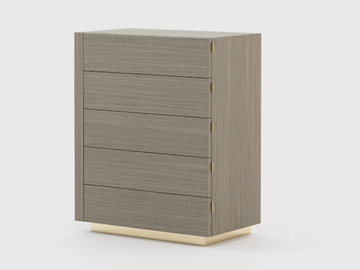 KIRA - Oak chest of drawers by Laskasas - view 2