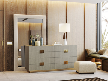 LADY - Oak chest of drawers by Laskasas - view 3