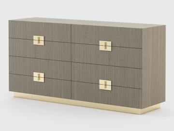 LADY - Oak chest of drawers by Laskasas - view 2
