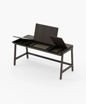 GATSBY - Wooden office desk with flip-top by Laskasas - view 3