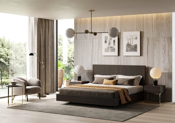 MAIA - Wooden double bed by Laskasas - view 3