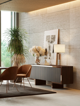 SHARON - Stainless steel table lamp by Laskasas - view 3