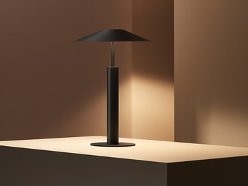 H - LED steel table lamp by LedsC4 - view 2