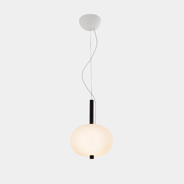 ILARGI - LED opal glass pendant lamp by LedsC4 - view 2