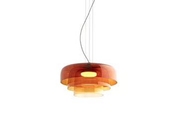 LEVELS - LED glass pendant lamp by LedsC4 - view 3