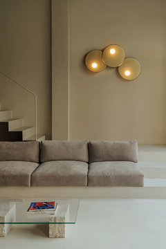 TRIP TRIPLE - Aluminium and steel wall light by LedsC4 - view 3