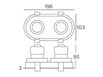 PLAY DECO AG42 - Recessed LED adjustable aluminium spotlight by LedsC4 - view 3