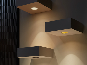PLAY HIGH VISUAL COMFORT - Recessed LED adjustable polycarbonate spotlight by LedsC4 - view 2