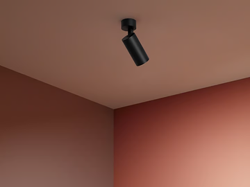 SIMPLY - LED adjustable ceiling metal spotlight by LedsC4 - view 2
