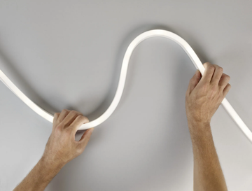 ASAI SIDE BEND - Polyurethane linear lighting profile for LED modules by LedsC4 - view 2