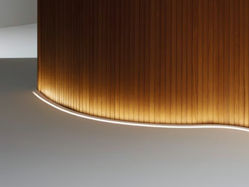 ASAI SIDE BEND - Polyurethane linear lighting profile for LED modules by LedsC4 - view 3