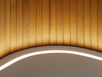 ASAI TOP BEND - Polyurethane linear lighting profile for LED modules by LedsC4 - view 2