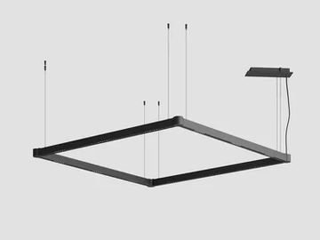 APEX SQUARE - LED aluminium pendant lamp by LedsC4 - view 2