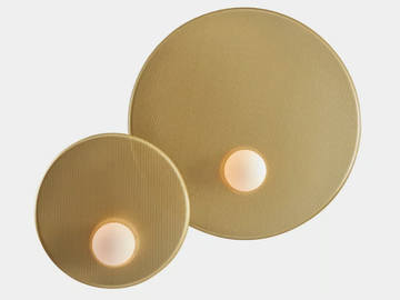 TRIP DOUBLE - Aluminium and steel wall light by LedsC4 - view 2