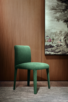 BABI - Upholstered fabric chair by Lema - view 3